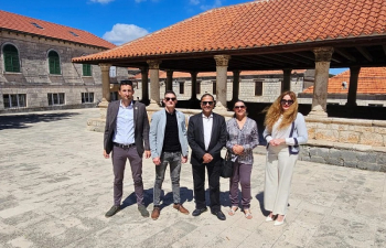 Veleposlanik Republike Indije u posjetu Viteškom udruženju Kumpanjija - Blato